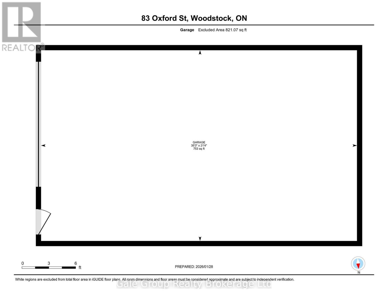 83 Oxford Street, Woodstock (Woodstock - North), Ontario  N4S 6A4 - Photo 32 - X12738794