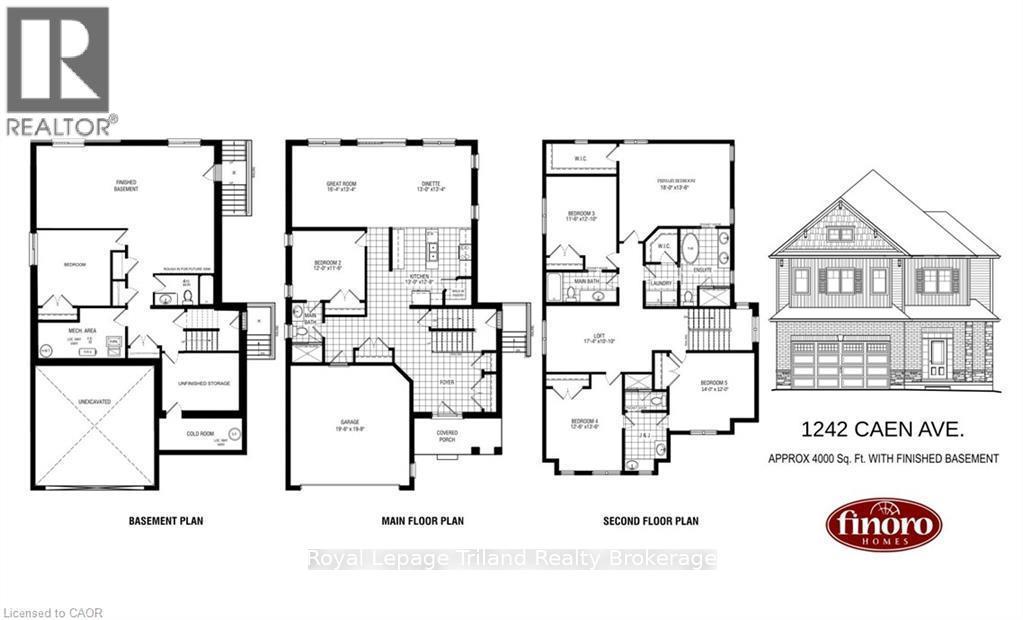 1242 Caen Avenue, Woodstock (Woodstock - North), Ontario  N4T 0J4 - Photo 14 - X12750526