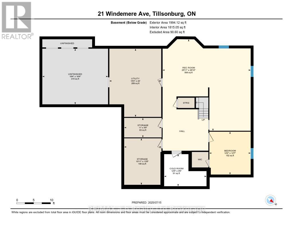 21 Windemere Avenue, Tillsonburg, Ontario  N4G 5M8 - Photo 33 - X12761832