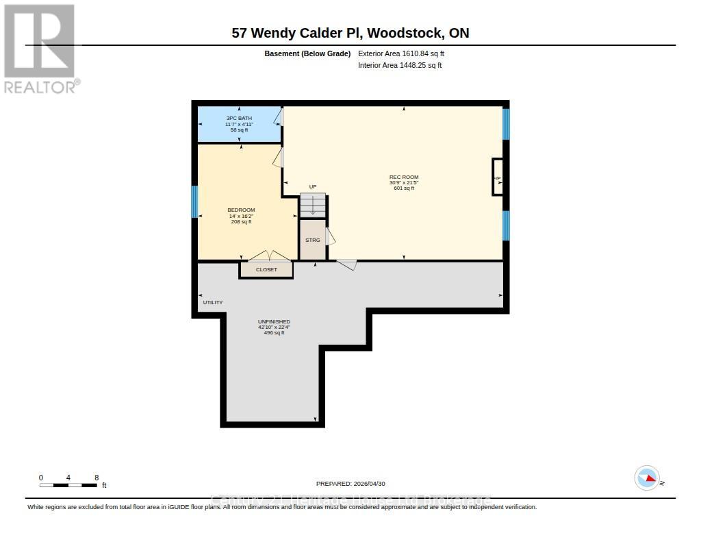 57 Wendy Calder Place, Woodstock (Woodstock - North), Ontario  N4T 1T4 - Photo 31 - X13688462